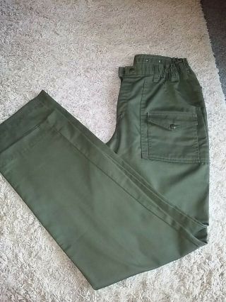 Vintage Bsa Boy Scouts Of America Uniform Pants Waist Size 33