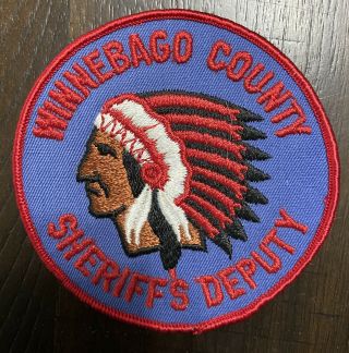 Vintage Winnebago County Illinois Sheriff 