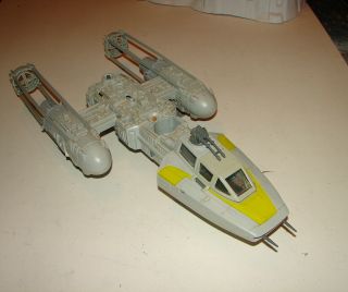 Star Wars Vintage Kenner Y - Wing Spaceship Rotj 1983 Complete Jedi 80 