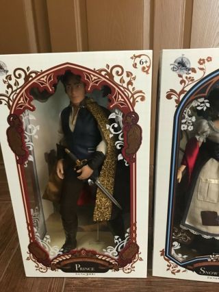 Disney Store Snow White Prince Limited Edition 3000 - 17” Doll
