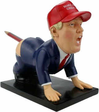The Dump - A - Trump Pen Holder - Funny Donald Trump White Elephant Gift An
