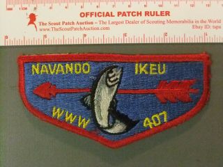 Boy Scout Oa 407 Navando Ikeu Flap 6741jj