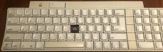 Apple IIgs ADB Vintage Keyboard (Alps SKCM Orange) 2