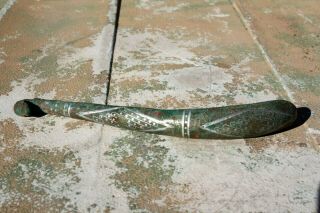 Antique Chinese Inlaid Bronze Belt Hook
