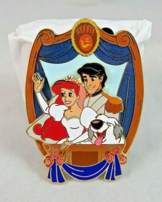 Disney Dsf Dssh Pin - Happily Ever After - Eric Ariel Max Little Mermaid Wedding