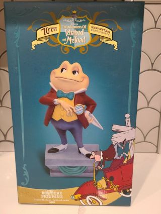 D23 2019 LE 500 Adventures Of Ichabod Mr.  Toad 70th Anniversary Figurine Disney 2