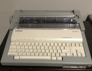 Vintage Brother Wp - 3550 Word Processor With Floppy Disc Drive.