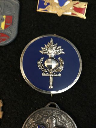 French Gendarmerie Badge For Béret (afghanistan)