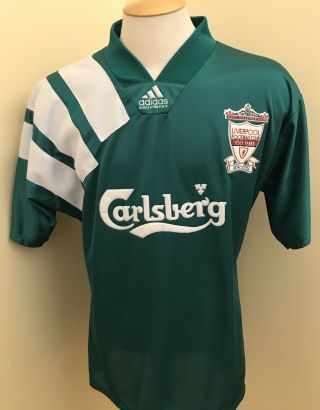 Vintage Adidas 1992 Liverpool Fc Centenary Jersey Shirt Soccer Football 42/44