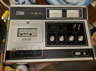 Vintage Technics Rs - 271us Stereo Cassette Tape Deck Player With Box