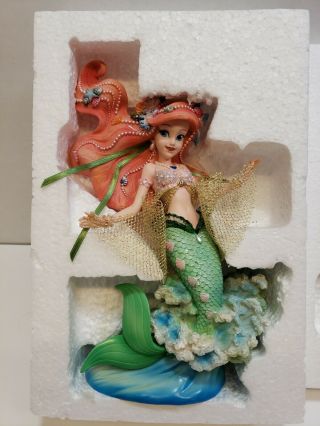 Disney Showcase Ariel Couture De Force Princess Mermaid Enesco Hand Painted