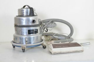 Vintage Silver King 73b - 2 Professional Sanitation System Canister Vacuum Cleaner