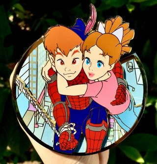Disney Peter Pan And Wendy Marvel Spider - Man Fantasy Aom Agents Mouse Le 50 Pin