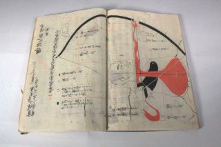 APB69 Japanese Antique Archery Kyudo handwritten manuscript book Edo period 3
