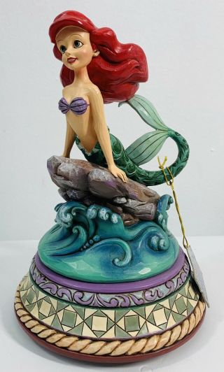 Disney Traditions Jim Shore Ariel Little Mermaid Part Of Your World Music Box
