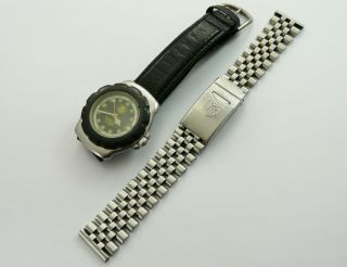 Vintage 1990s Tag Heuer Professional Formula 1 200m Gents Midsize Wristwatch Gwo