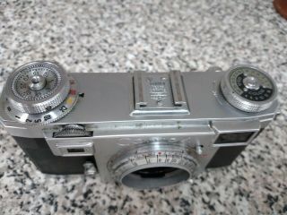 ZEISS IKON CONTAX VINTAGE CAMERA BODY ONLY WITH CASE.  PERFECT 3
