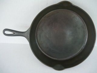 Vintage Wagner 9 Cast Iron Skillet,  Very Rare,  In Collector