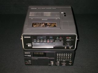 Vtg Sony Betamax Beta Videocassette Recorder Sl - 3000 Tt - 3000 Tuner Timer Unit