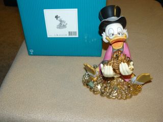 Wdcc Walt Disney Mickeys Christmas Carol Scrooge Mcduck And Money W