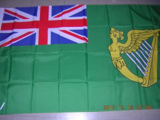 Reproduced British Empire Flag Of British Ireland Irish Green Ensign 3x5ft