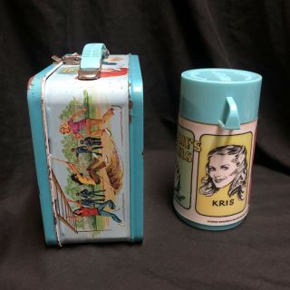 Charlies Angels Metal Lunchbox With Thermos Aladdin Vintage 1978 2