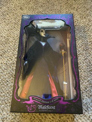Disney Store - Maleficent Limited Edition Doll 17 " - Sleeping Beauty - Nrfb