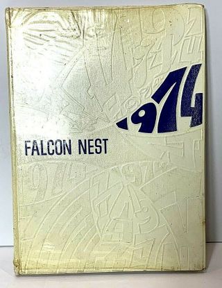 1971 Kirby Junior High School Yearbook Falcon’s Nest San Antonio,  Texas