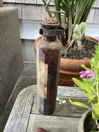 Antique Glass Fire Extinguisher