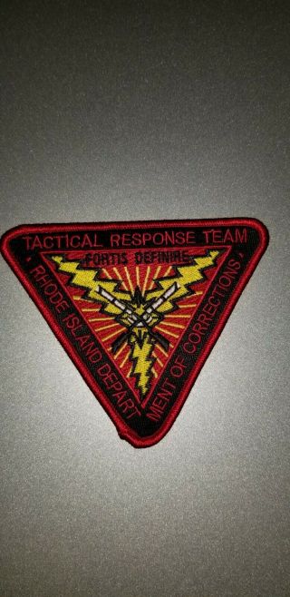 Rhode Island Department Of Corrections Tactical Response Team Very Rare