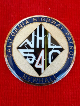 California Highway Patrol Hall Area Challenge Coin (chp Lapd Police