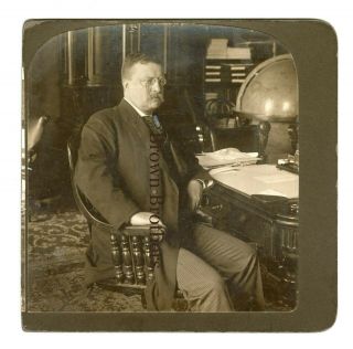 1900s President Theodore Roosevelt Cabinet Card Photo By Brown Bros