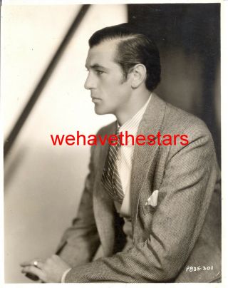 Vintage Gary Cooper Quite Handsome Sexy 