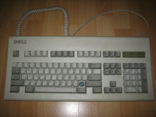 Vintage Alps Keys Dell Pc/at/ Ps/2 Keyboard All Keys Perfectly