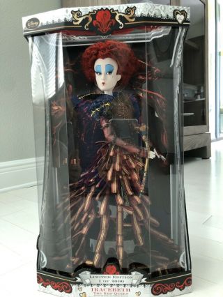 Disney Store Iracebeth The Red Queen Alice Through The Looking Glass Ltd Ed Doll