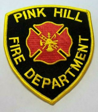 Pink Hill North Carolina Fire Dept Patch