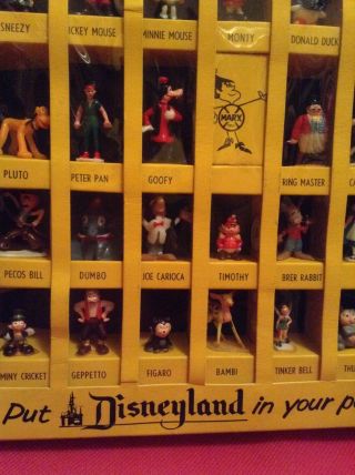 1960s Vintage Rare Disneykins By Marx – Complete Boxed Set Of 34 Figurines