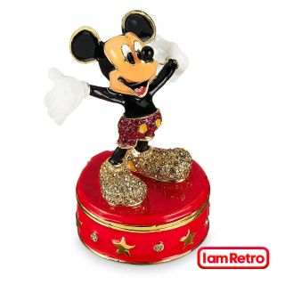 Mickey Mouse Trinket Box By Arribas Brothers X Swarovski X Disney