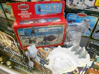 Star Wars Vintage Toltoys Micro Hoth Generator Attack Action Playset Boxed