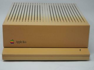Vintage Apple Iigs Desktop Computer Powers Up