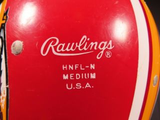 Vintage Washington Redskins Rawlings Football HELMET 2 - Bar Facemask S 3