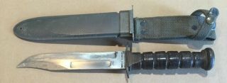 Vintage Ww2 Era Usn Robeson Shuredge Mark 2 Utility Knife Us Navy