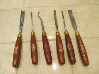 Vintage Marples Set Of 12 Wood Carving Tools Sheffield Steel Blades 60 2