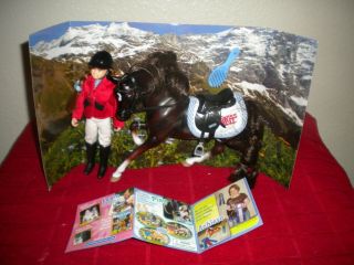 Breyer Special Edition Little Debbie Horse And Rider Set Swiss Miss 701807