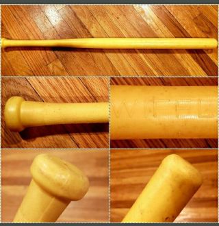Vintage - Gen 2 - Official Wiffle Ball Bat Yellow - Ca.  1976 - 1982
