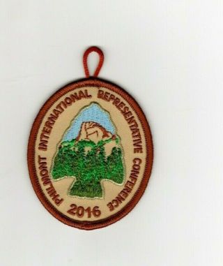 2016 Boy Scouts Philmont International Representative Conference Patch