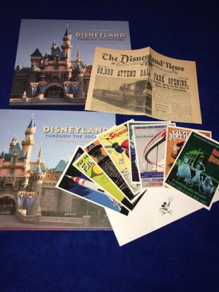 Deluxe Edition Disneyland Through The Decades A Photographic Celebration Book