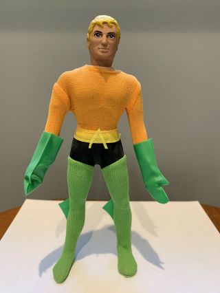 Vintage 1972 Mego Aquaman Wgsh 8 " Type 1 All Action Figure Complete