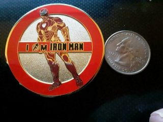 RARE LAPD Limited Edition 4/25 Iron Man Hollywood Walk of Fame Challenge Coin 2