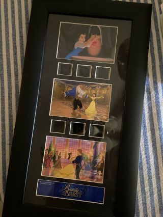 Beauty And The Beast Framed Film Cel Limited Edition 51/2500